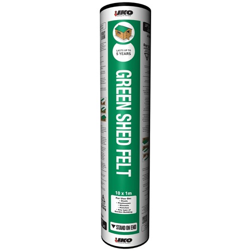 Green shed felt roll - felt, x
