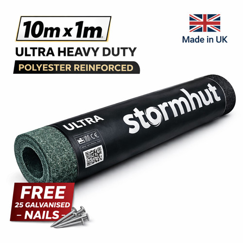 Shed felt 10m - 10m, duty