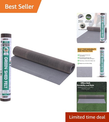 Durable shed roof felt x - roof, 32.8