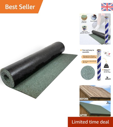 Durable green shed roofing - green,